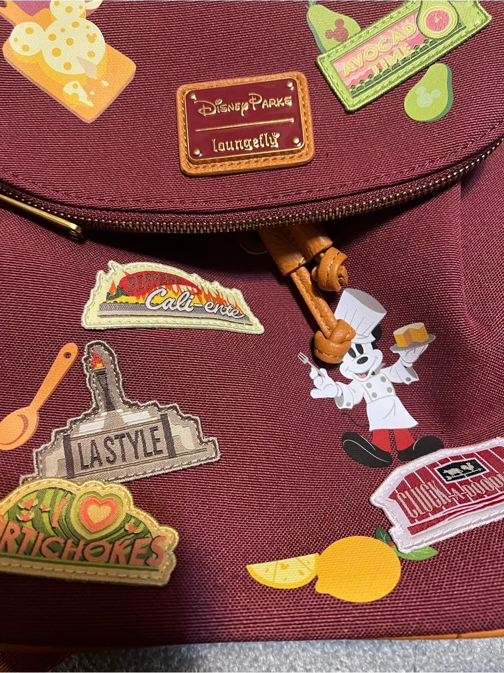 Disney Parks Loungefly Food & Festival Backpack